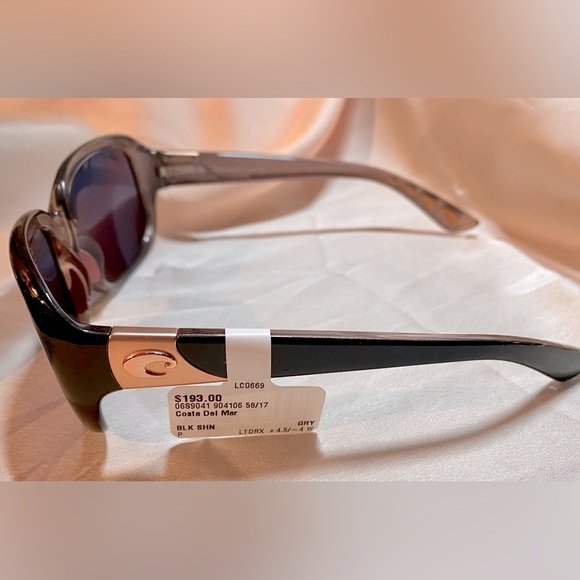 Costa Accessories Nwt Costas Womens Black Rose Gold Sunglasses
